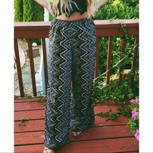 Printed Palazzo Pants